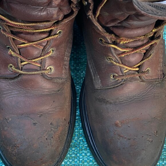 Red Wing-2414 MEN’S 8-INCH WATERPROOF CSA SAFETY TOE BOOT 10.5 3E - Picture 9 of 11